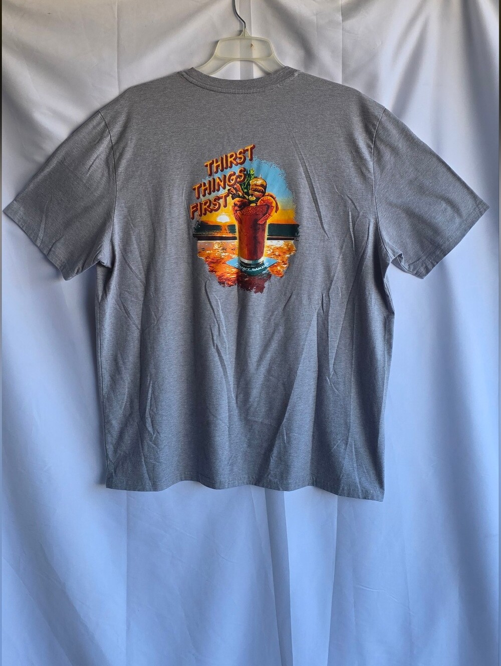 Tommy Bahama "Thirst Things Thirst" Graphic Back Pocket Tee, Men's XL